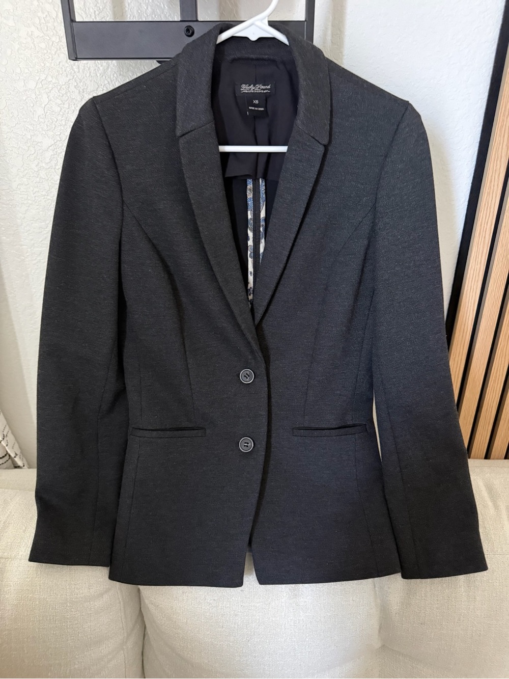 Men’s Black Tailored Blazer - Lucky Brand